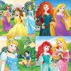 Juguetes Disney Puzzles Infantiles | Princesas Disney Maleta 4 Puzzles 12-16-20-25 Piezas