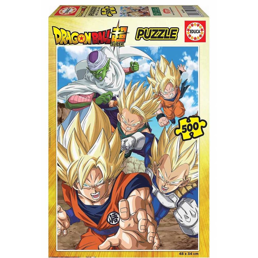 Juguetes Educa Puzzles 300-1000 Piezas | Dragon Ball Puzzle 500 Piezas