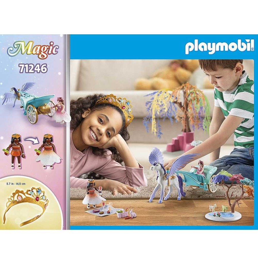 Juguetes Playmobil Playmobil | Playmobil Magic P Cnic Con Carruaje Pegaso