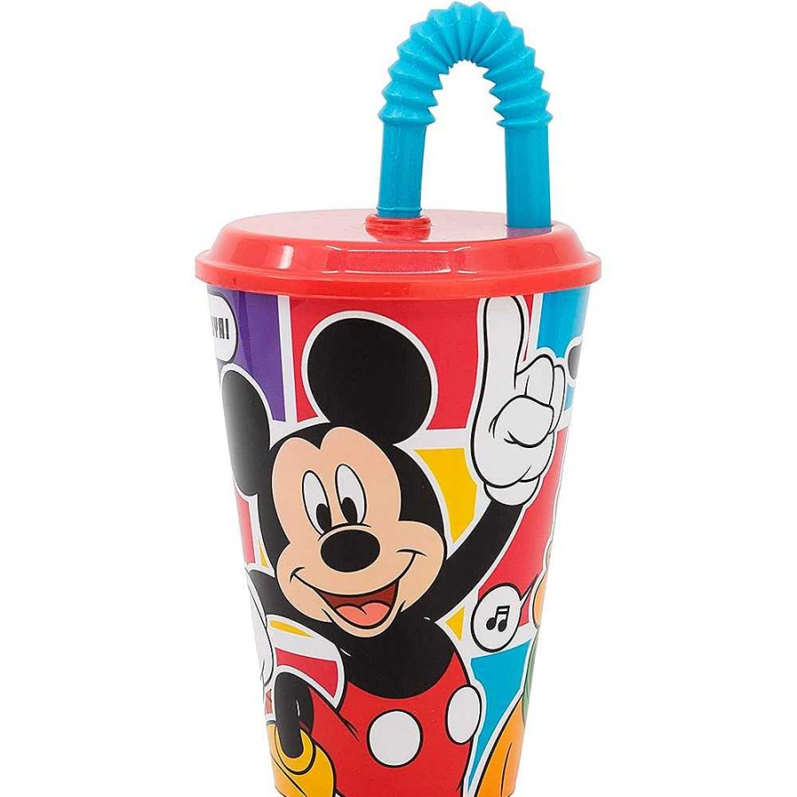 Mochilas Y Complementos Disney | Mickey Vaso Pajita 430 Ml