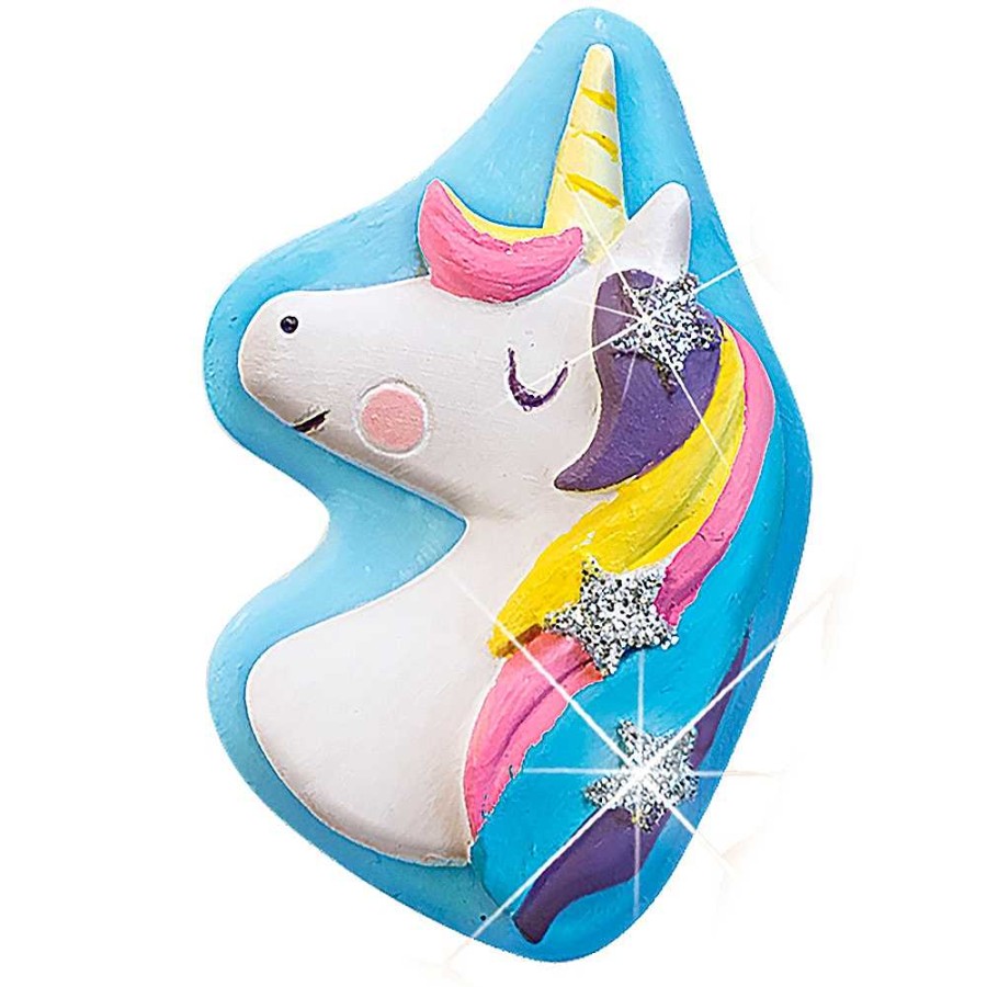 Juguetes SES Creative Modelaje | Ses Creative Juego Moldear Y Pintar Unicornios Con Glitter