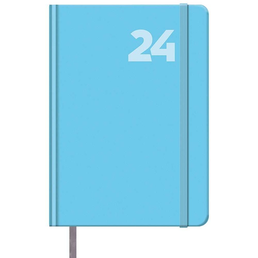 Papeler A Dohe Agendas | Agenda 2024 D A P Gina 14X20 Con Goma Azul Capri