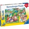 Juguetes Ravensburger Puzzles Infantiles | Puzzle Triple Princesitas 3X49 Piezas