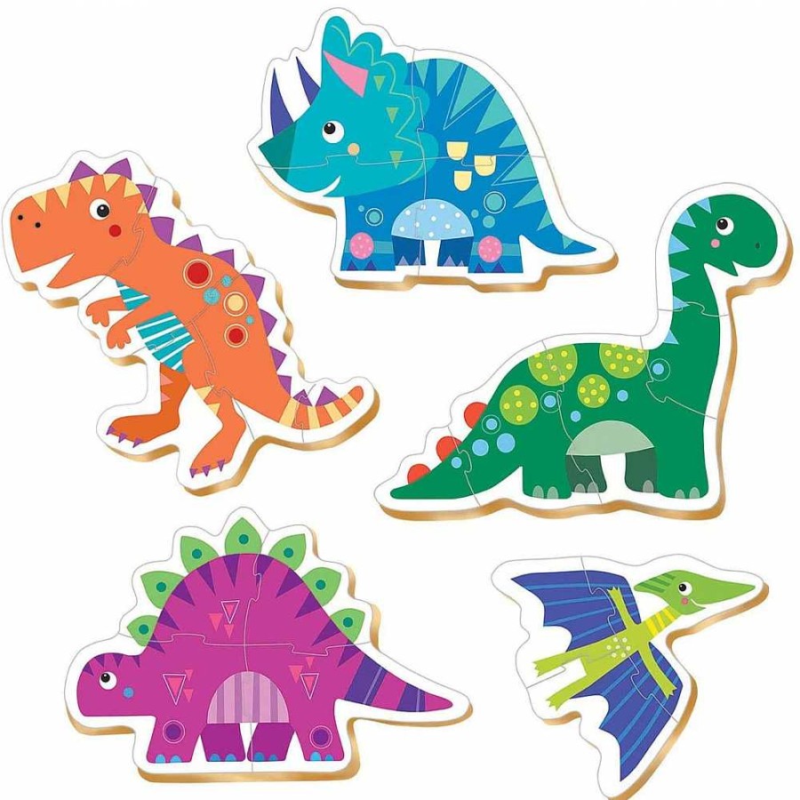 Juguetes Educa Puzzles Preescolar | Baby Puzzle Dinosaurios 5 Piezas