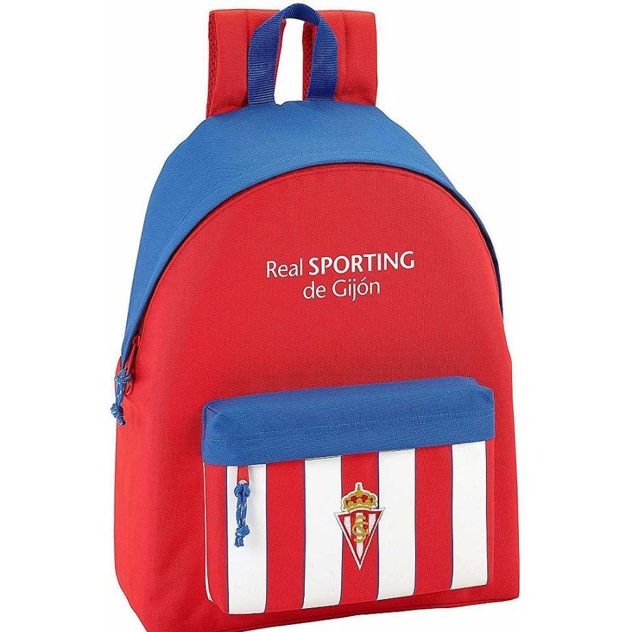 Mochilas Y Complementos Real Sporting Gijón | Sporting De Gij N Mochila 33X42X15 Cm