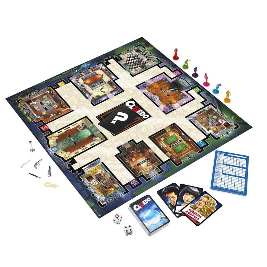 Juguetes Hasbro Juegos De Sociedad | Hasbro Juegos Cluedo + 8 A Os