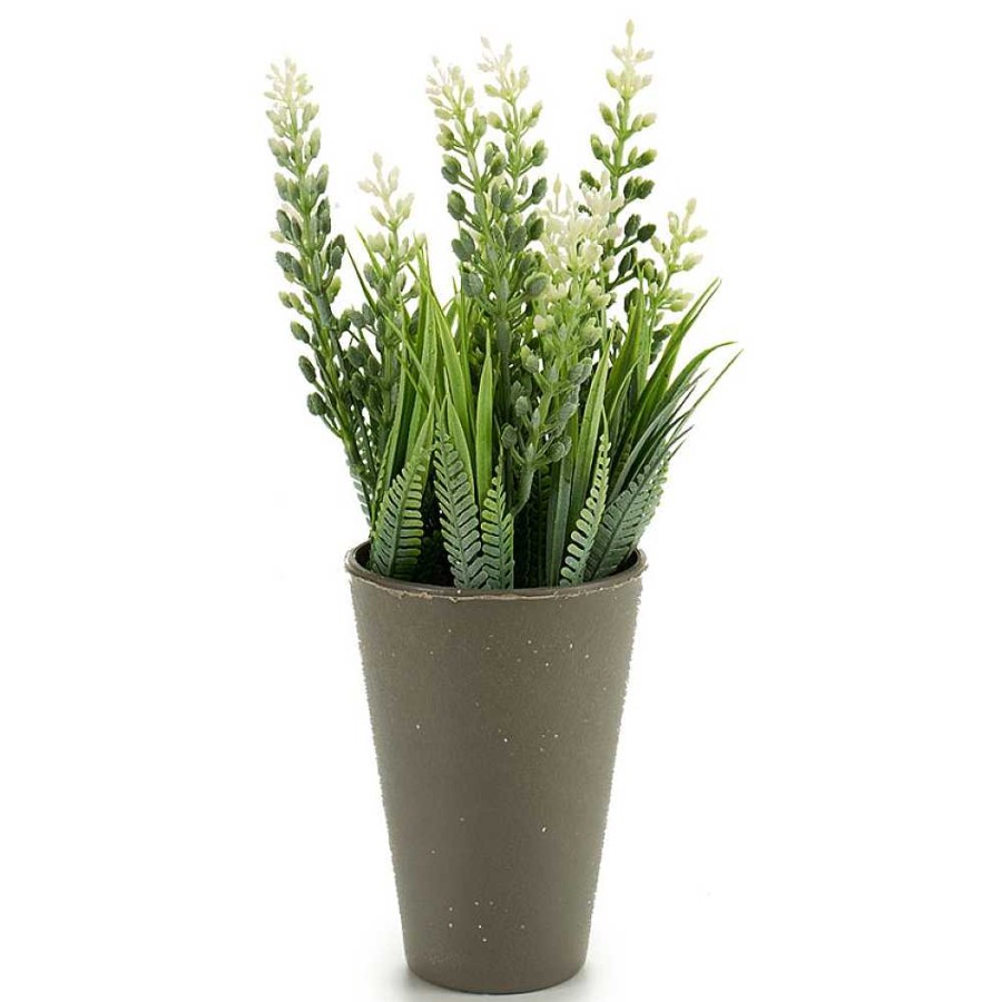 Home & Deco Ibergarden Jarrones Y Plantas | Planta Artificial Maceta 22X10X10