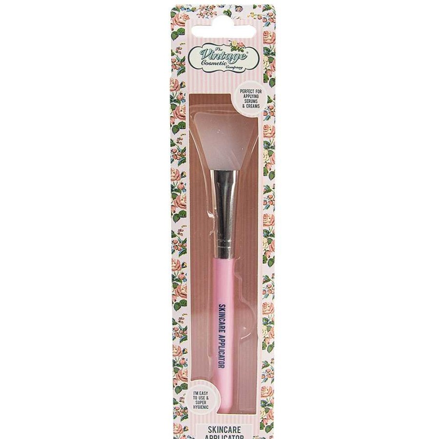 Regalo The Vintage Cosmetic Company | Aplicador De Silicona Para Tratamiento Facial Floral