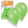 Fiestas Y Disfraces Genérico | Pack 12 Globos Verde 23 Cm