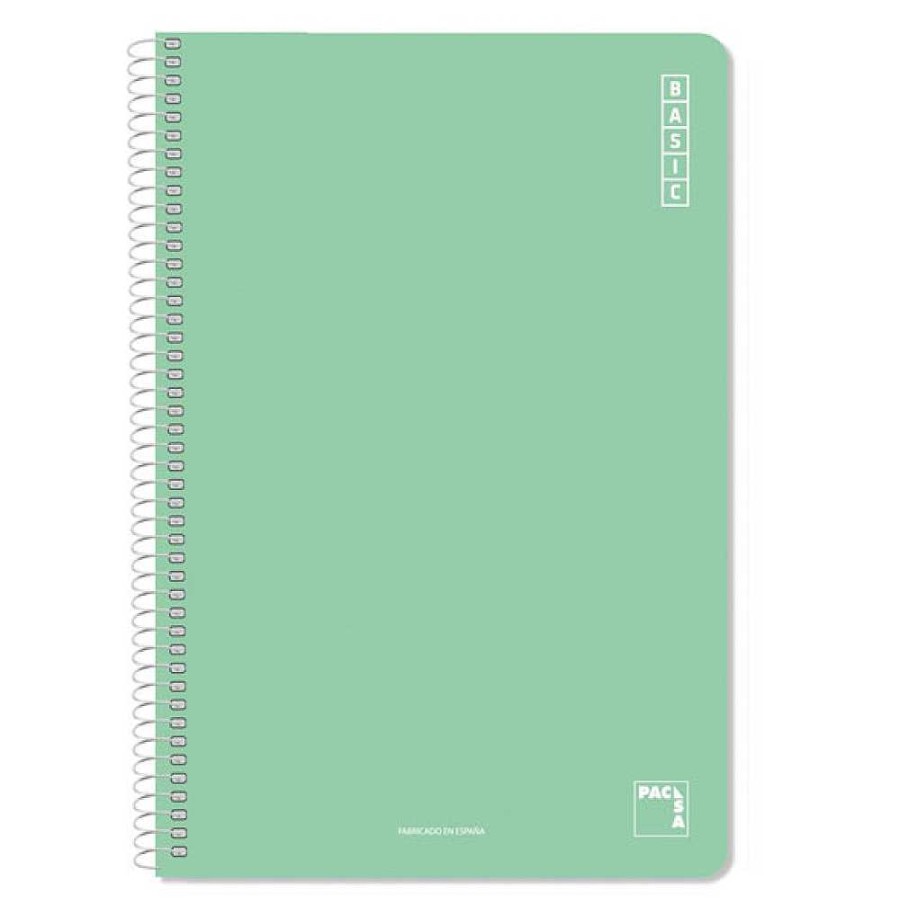 Papeler A Pacsa Cuadernos Espiral | Pack 10 Bloc 60 Gr Folio 80 Hojas Liso