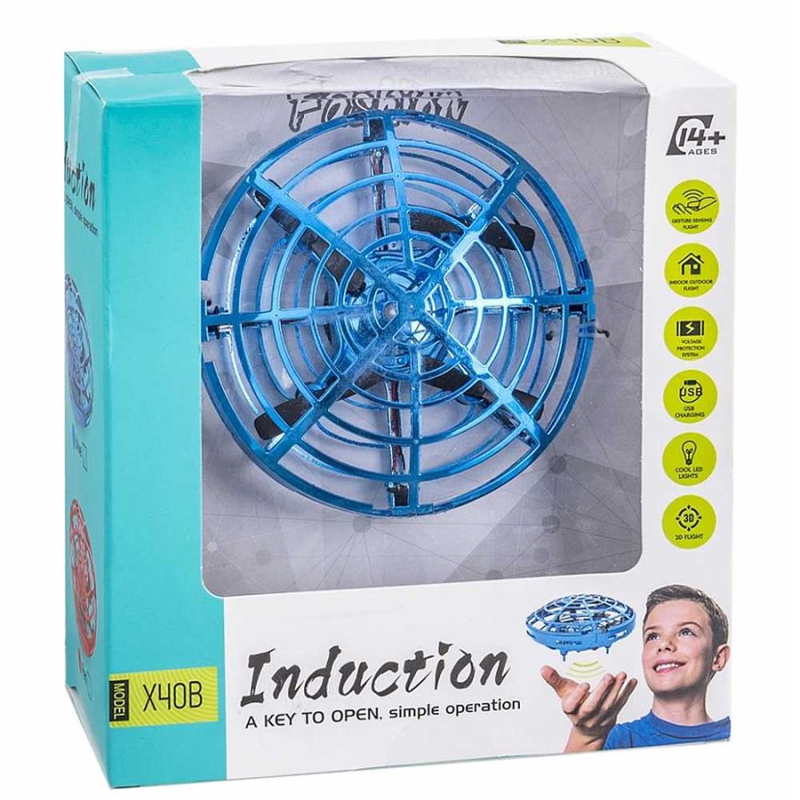 Juguetes Genérico Radiocontrol | Dron Radiocontrol 12 Cm 5 Sensores Carga Usb