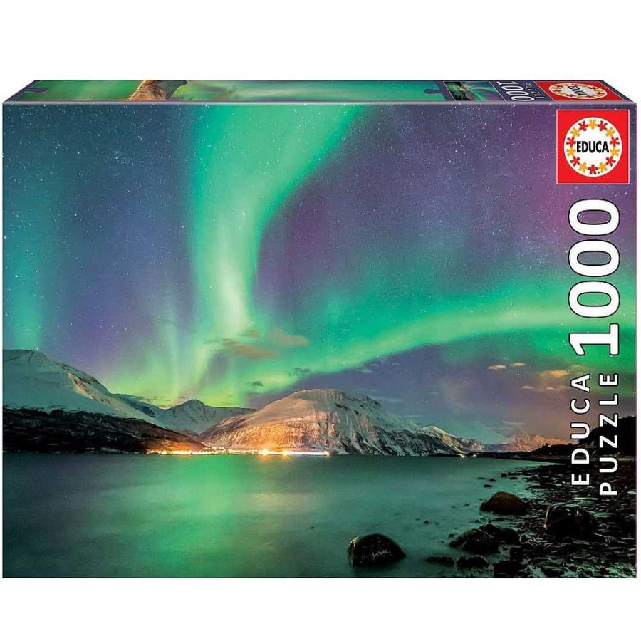 Juguetes Educa Puzzles 300-1000 Piezas | Puzzle Educa 1000 Piezas Aurora Boreal