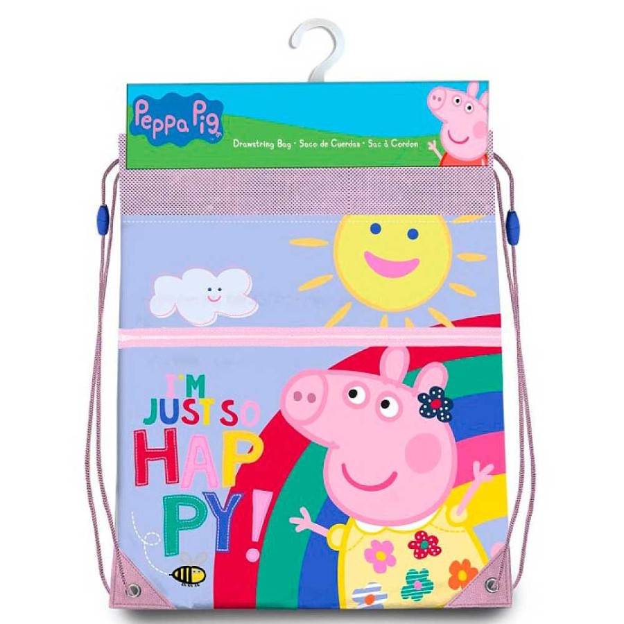 Mochilas Y Complementos Peppa Pig | Peppa Pig Gymbag Saco Mochila 30X40