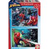 Juguetes Spiderman Puzzles Infantiles | Spiderman Puzzle Doble 2X100 Piezas