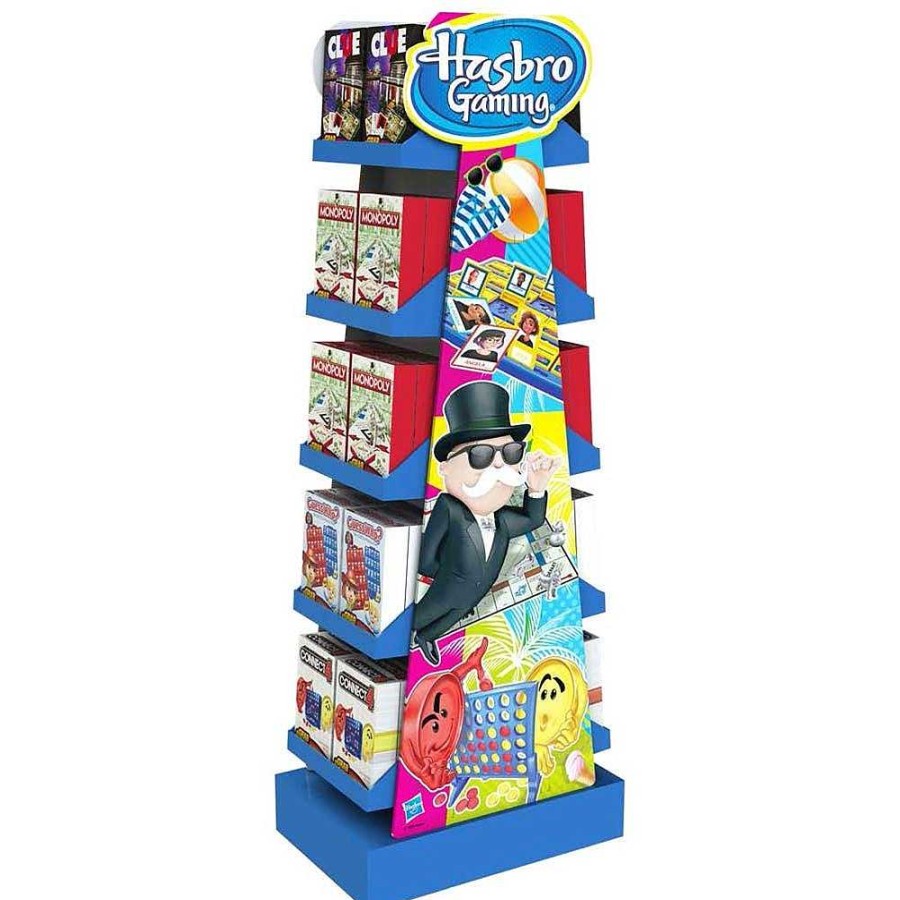 Juguetes Hasbro Juegos De Cartas | Hasbro Expositor 48 Juegos De Viaje Surtidos