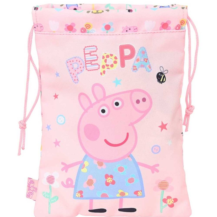 Mochilas Y Complementos Peppa Pig | Peppa Pig Saquito Merienda 25X20