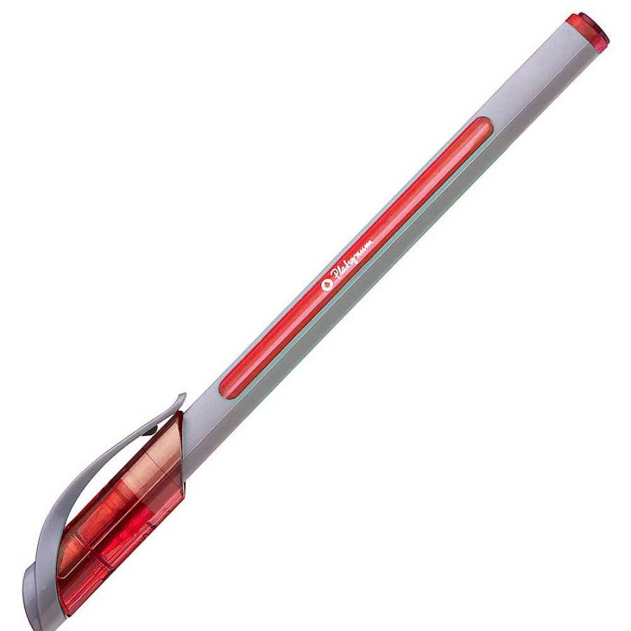 Papeler A Genérico Bol Grafos | Pack 12 Bol Grafos Platignum S-Tixx Ball Point 0,5 Rojo