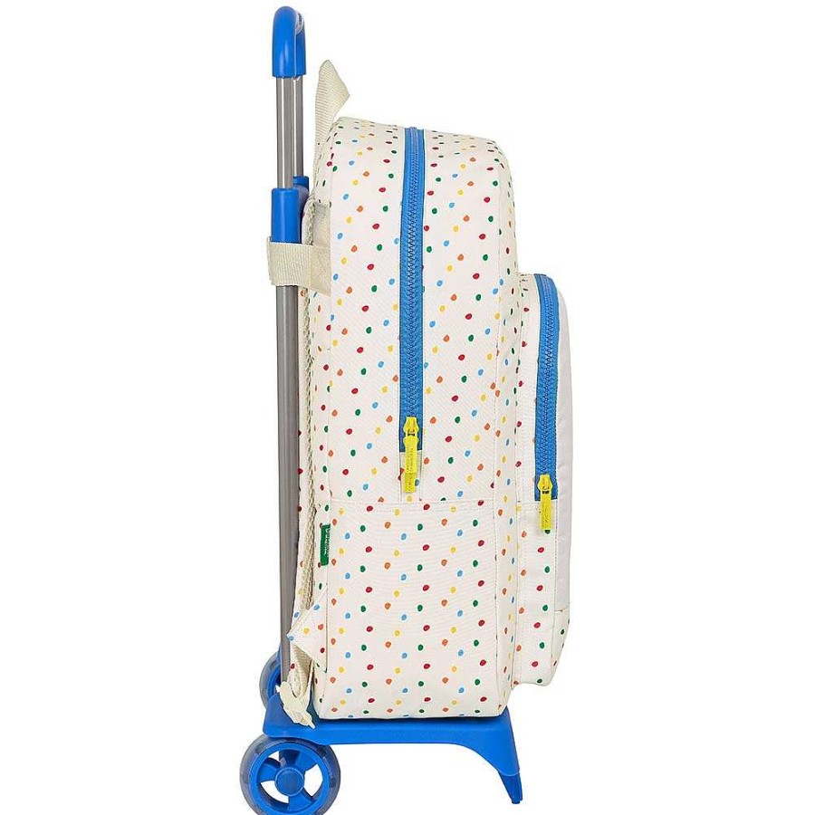 Mochilas Y Complementos Benetton | Benetton Dots Mochila Con Carro 46X30