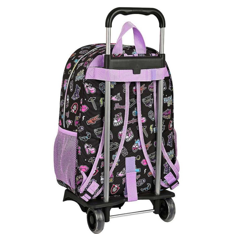 Mochilas Y Complementos Safta | Monster High Mochila Con Carro 33X42X14