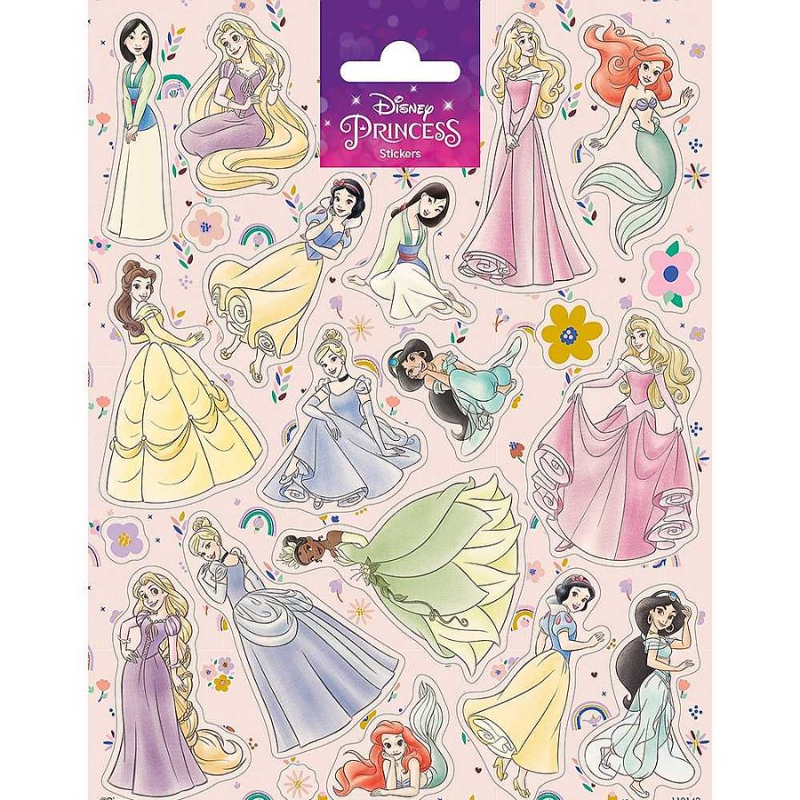 Papeler A Disney Stickers Y Pegatinas | Princesas Disney Pack De Pegatinas Grande