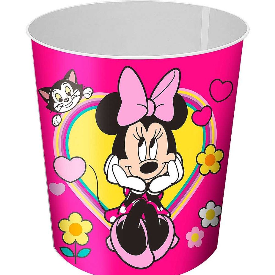 Regalo Disney Papeler A Fantas A | Minnie Papelera Pl Stico 21X21,5 Cm