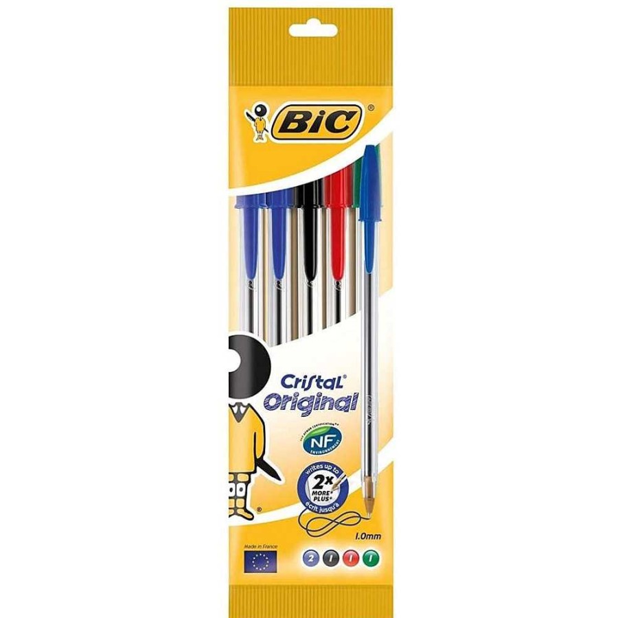 Papeler A BIC Bol Grafos | Bolsa 5 Bol Grafos Bic Cristal Surtidos