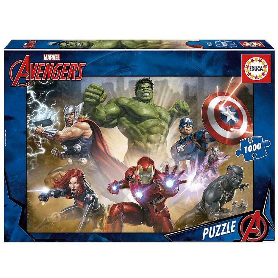 Juguetes Avengers Puzzles 300-1000 Piezas | Avengers Puzzle 1000 Piezas