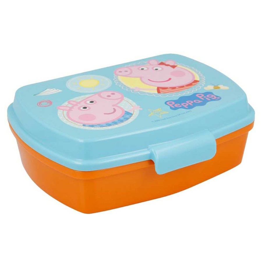 Mochilas Y Complementos Peppa Pig | Peppa Pig Sandwichera Fiambrera 17X14X6