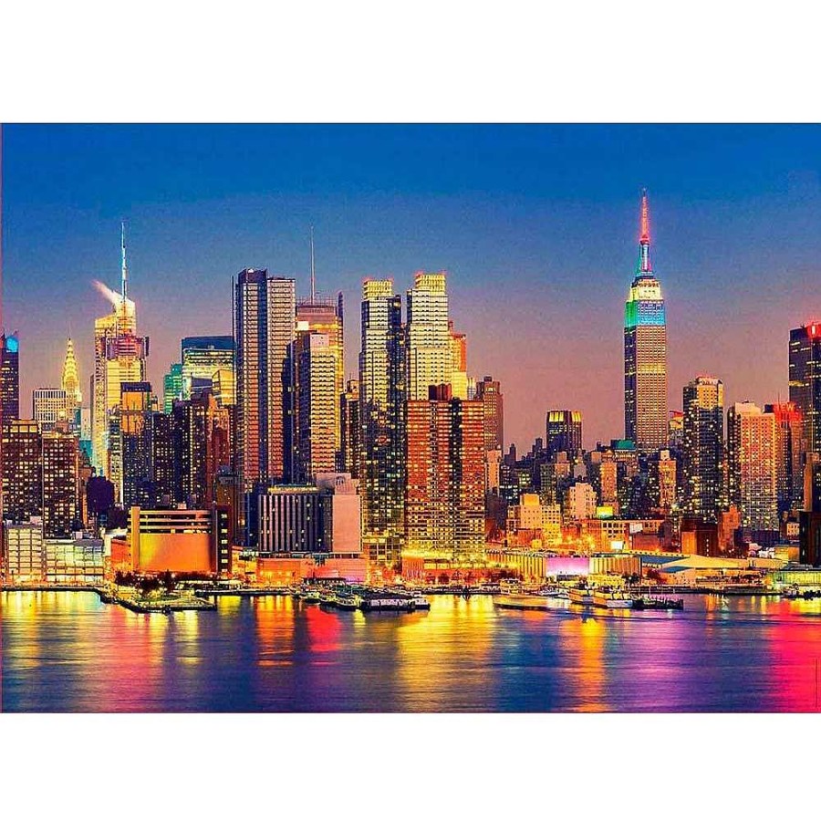 Juguetes Educa Puzzles M S 1000 Piezas | Puzzle Educa 1500 Piezas Manhattan Noche