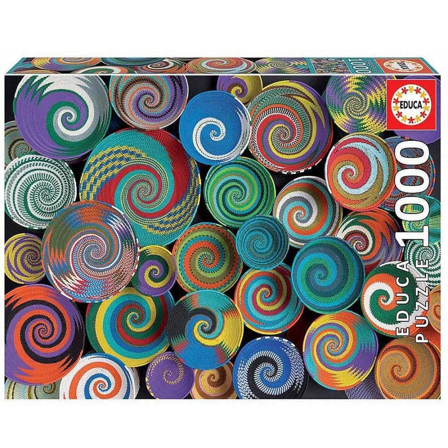 Juguetes Educa Puzzles 300-1000 Piezas | Puzzle Educa 1000 Piezas Cestas Africanas