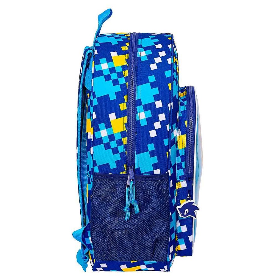 Mochilas Y Complementos Safta | Sonic Speed Mochila Adaptable A Carro 33X42X14