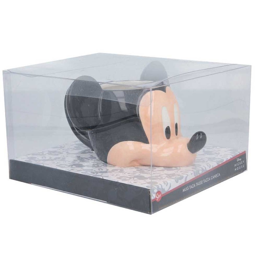 Mochilas Y Complementos Disney | Mickey Taza Cer Mica 3D 360 Ml Caja Regalo