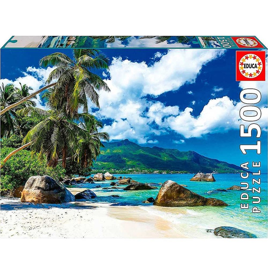 Juguetes Educa Puzzles M S 1000 Piezas | Puzzle Educa 1500 Piezas Islas Seychelles