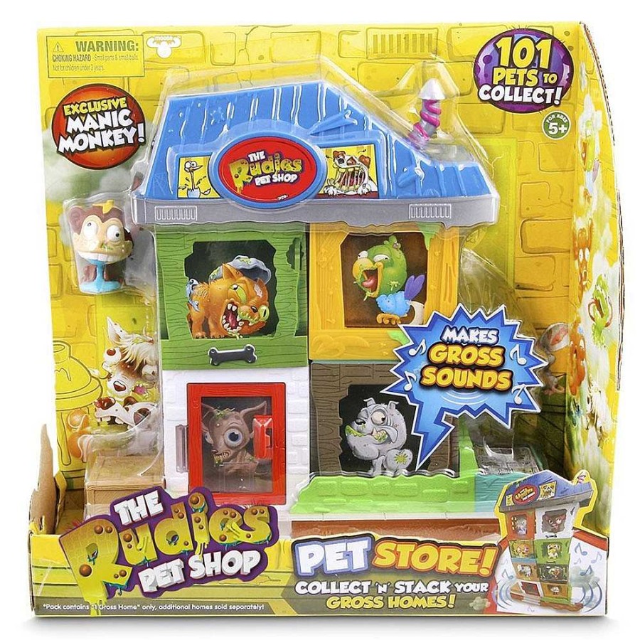 Juguetes Giochi Preziosi Figuras De Acci N | Basurillas The Rudes Playset Con Mascota