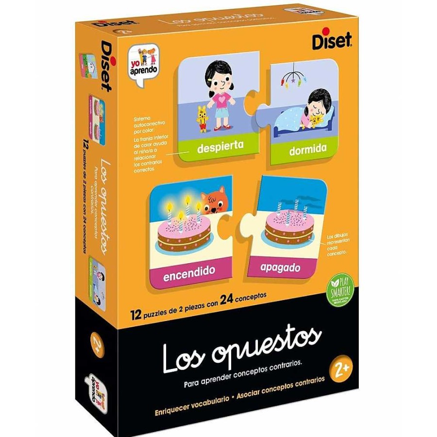 Juguetes Diset Juegos Educativos | Aprendo Los Opuestos Diset +2 A Os