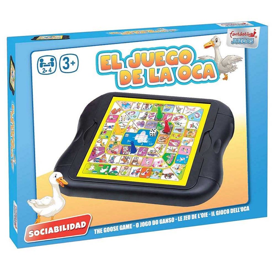 Juguetes Fantástiko Juegos Cl Sicos | Juego De La Oca Con Accesorios 28X22 Cm