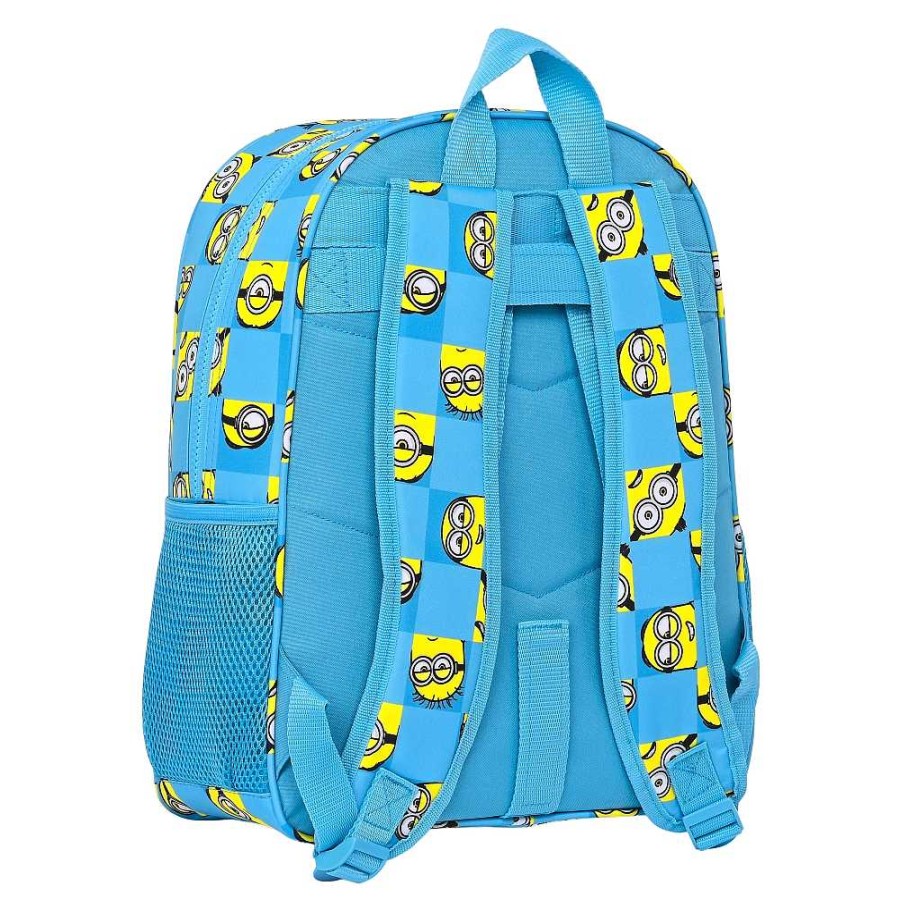 Mochilas Y Complementos Minions | Minions Mochila Adaptable A Carro 32X38X12