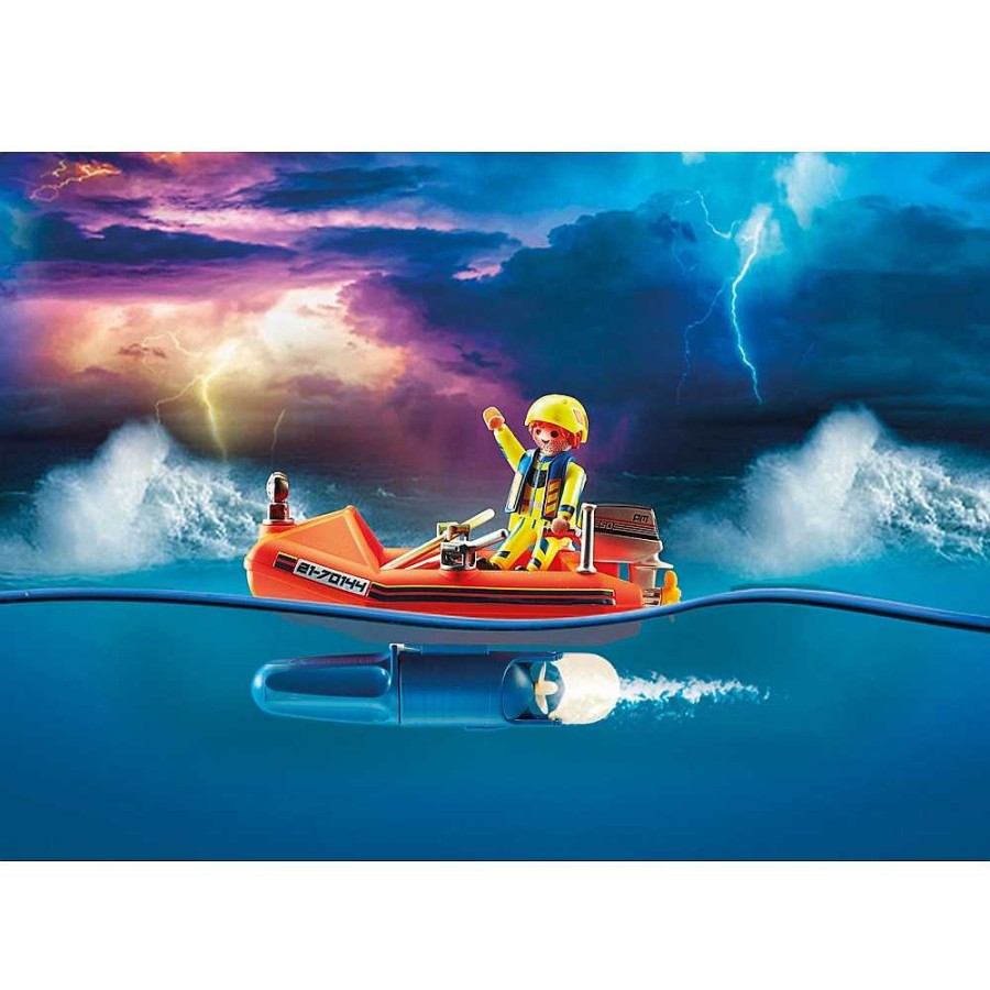 Juguetes Playmobil Playmobil | Playmobil City Action Rescate Mar Timo Kitesurfer