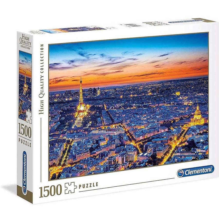 Juguetes Clementoni Puzzles M S 1000 Piezas | Puzzle 1500 Piezas Collection Vista Paris