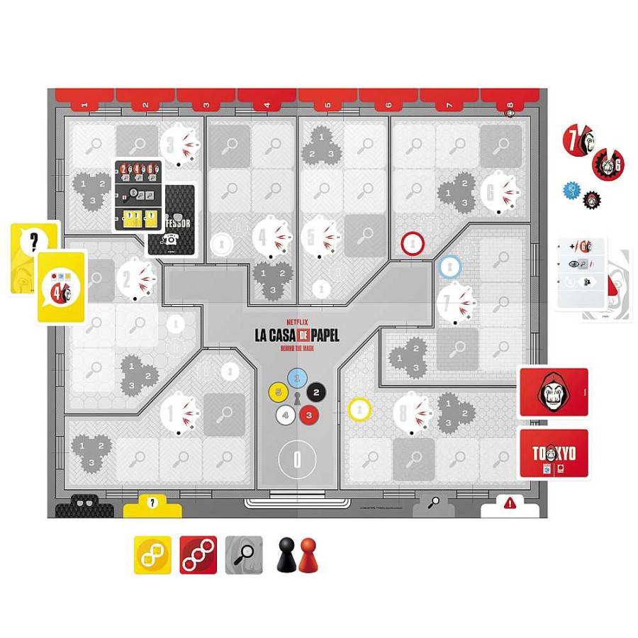 Juguetes Clementoni Juegos De Sociedad | Juego De Mesa La Casa De Papel + 18 A Os