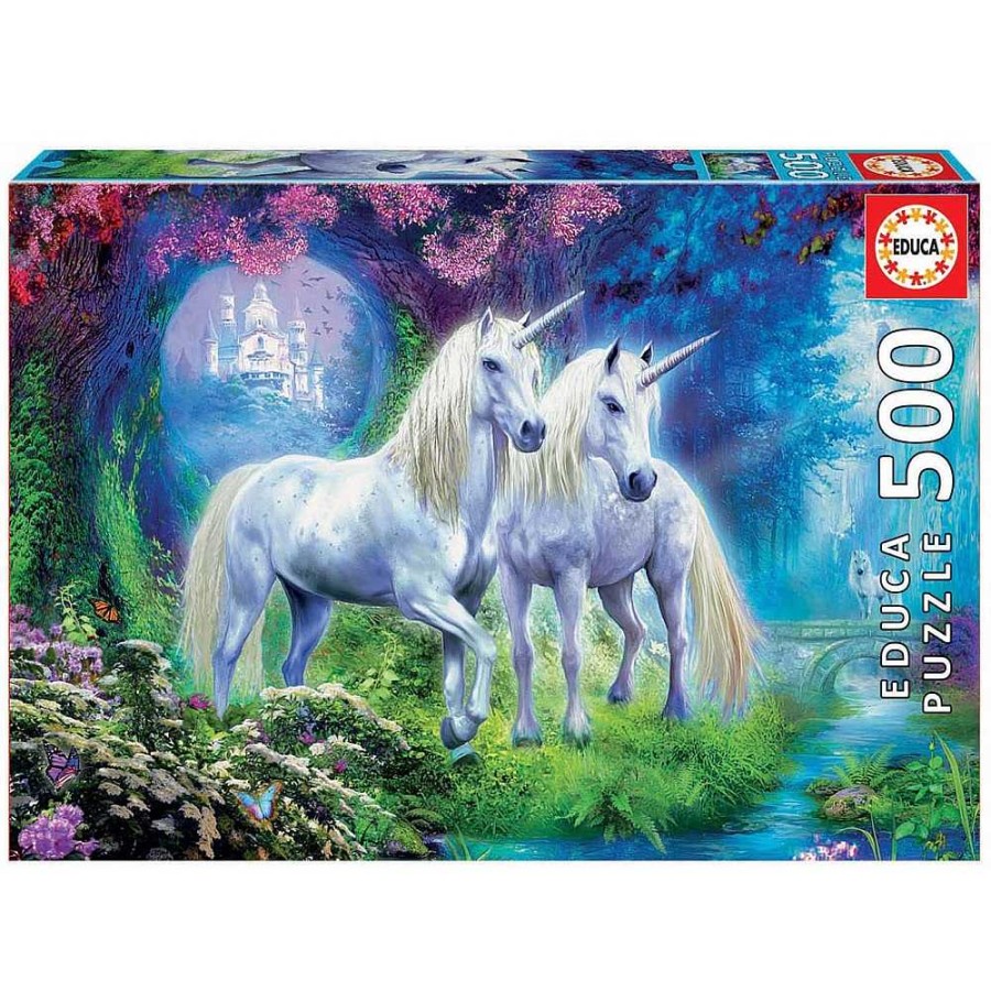 Juguetes Educa Puzzles 300-1000 Piezas | Puzzle Educa 500 Piezas Unicornios