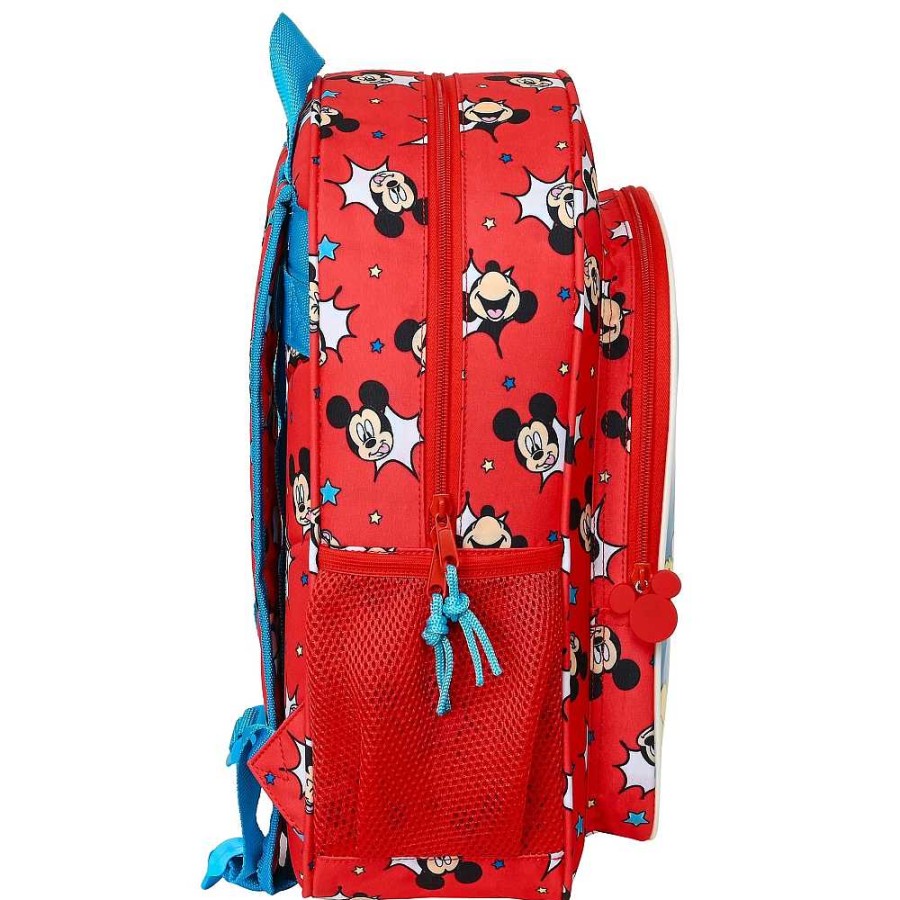 Mochilas Y Complementos Disney | Mickey Mochila Adaptable Carro 38X32X12