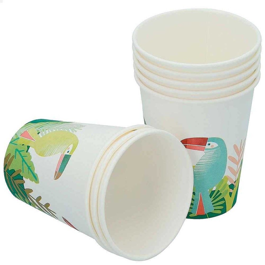 Fiestas Y Disfraces Genérico | Pack 8 Vasos Desechable Tuc N 200 Ml