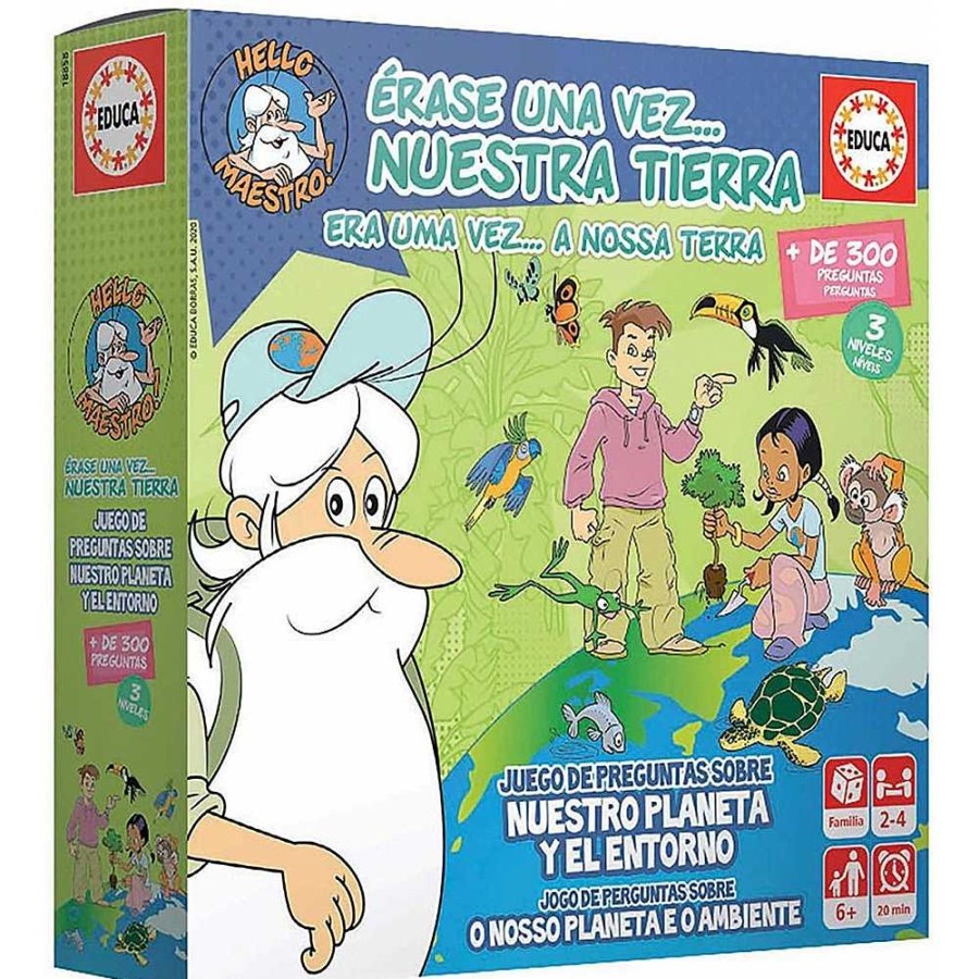 Juguetes Educa Juegos Educativos | Erase Una Vez... Nuestra Tierra +6 A Os