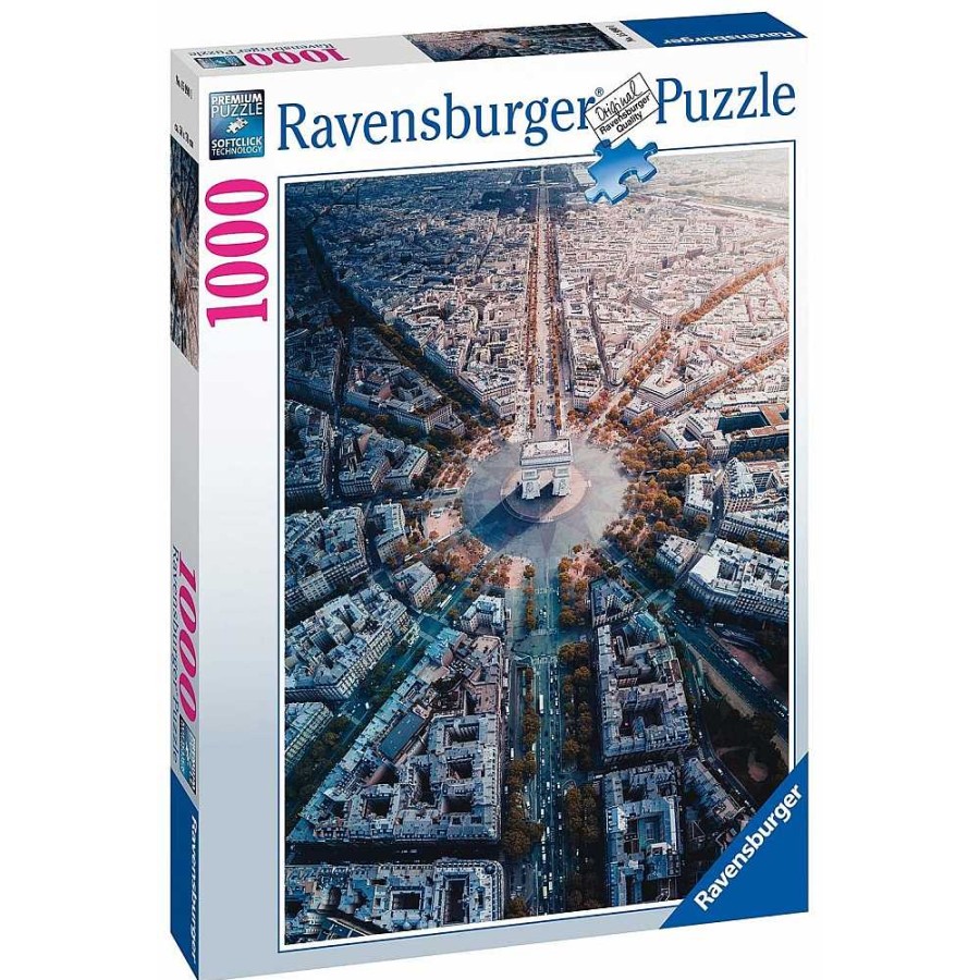 Juguetes Ravensburger Puzzles 300-1000 Piezas | Puzzle 1000 Piezas Paris Desde El Aire