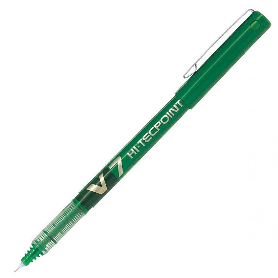 Papeler A Pilot Rotuladores Escritura | Pack 12 Rotulador Pilot V7 Verde