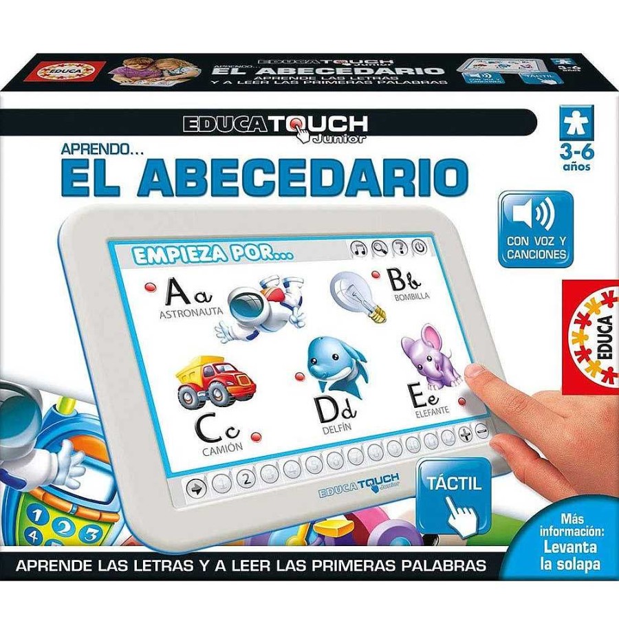 Juguetes Educa Juegos Educativos | Educa Touch Jr Aprendo El Abecedario