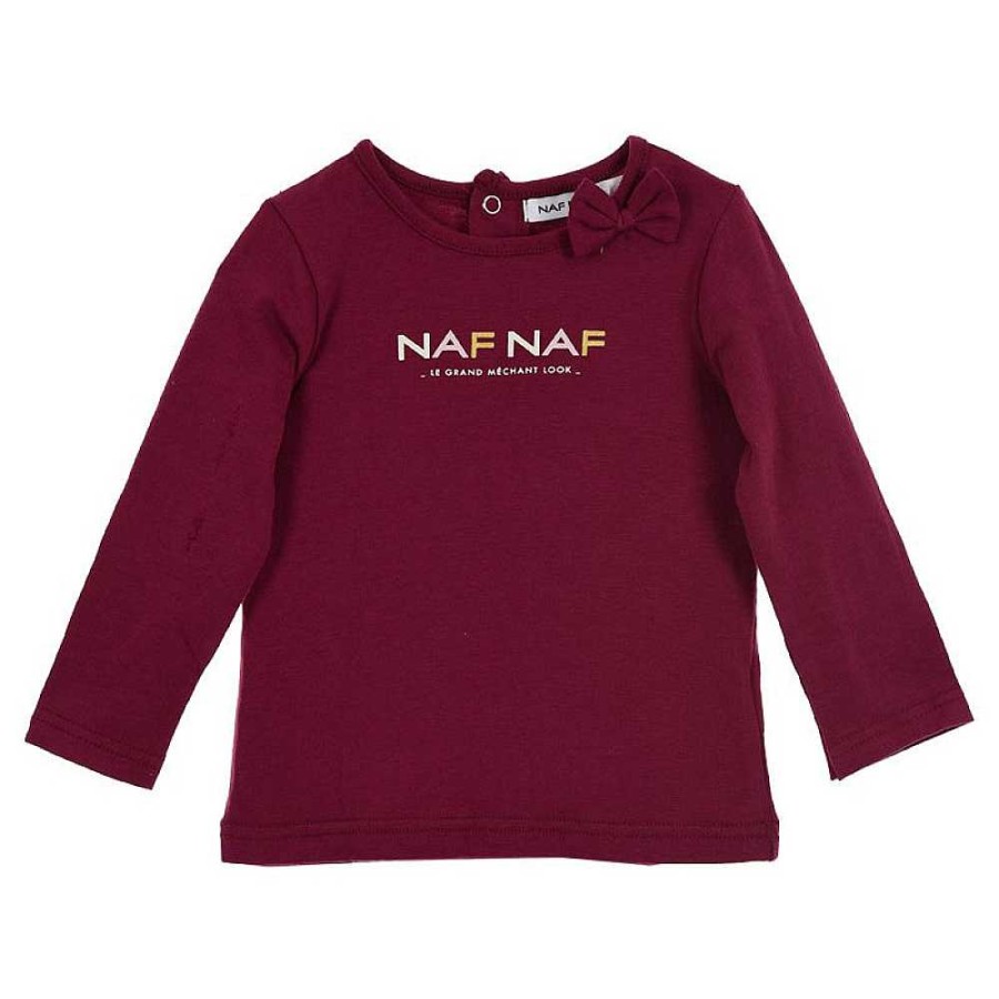 Regalo Naf Naf Textil | Naf Naf Camiseta M/Larga T/6-36Mes -2Col