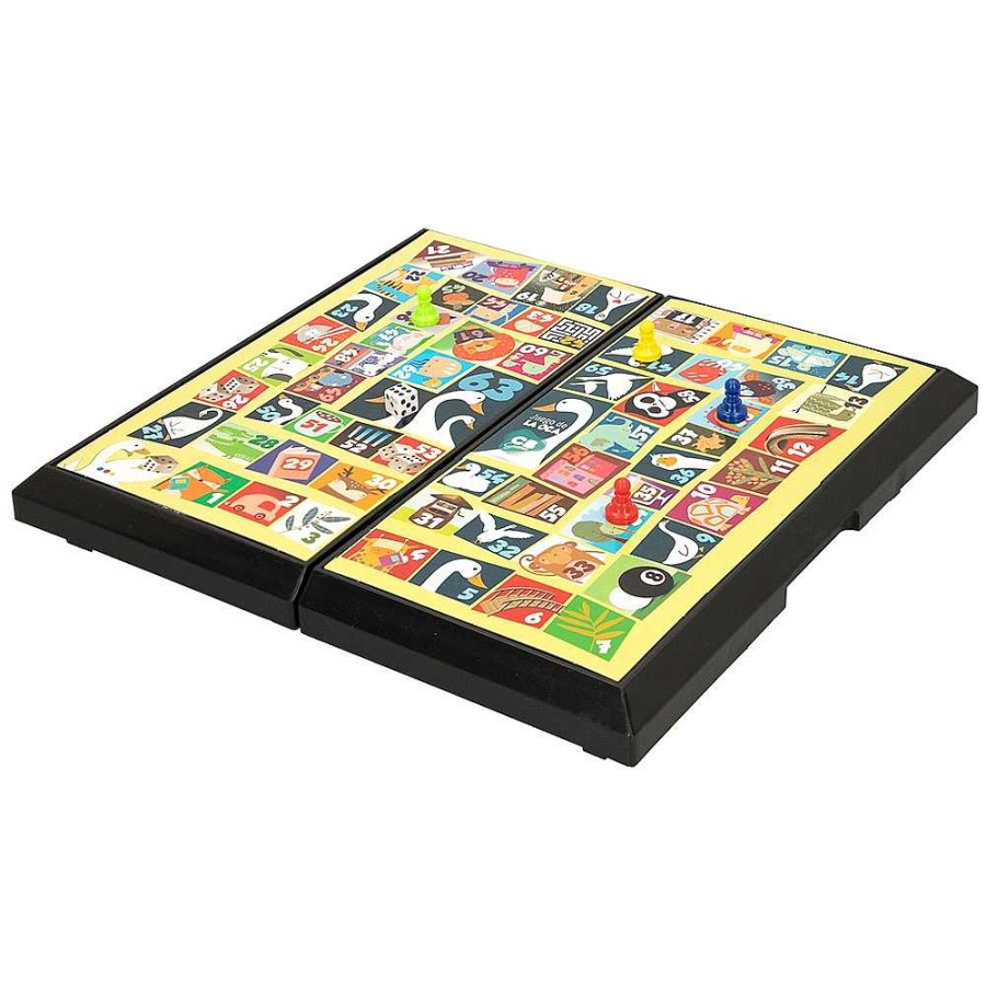 Juguetes Genérico Juegos Cl Sicos | Juego De La Oca Plegable 22X21 Cm