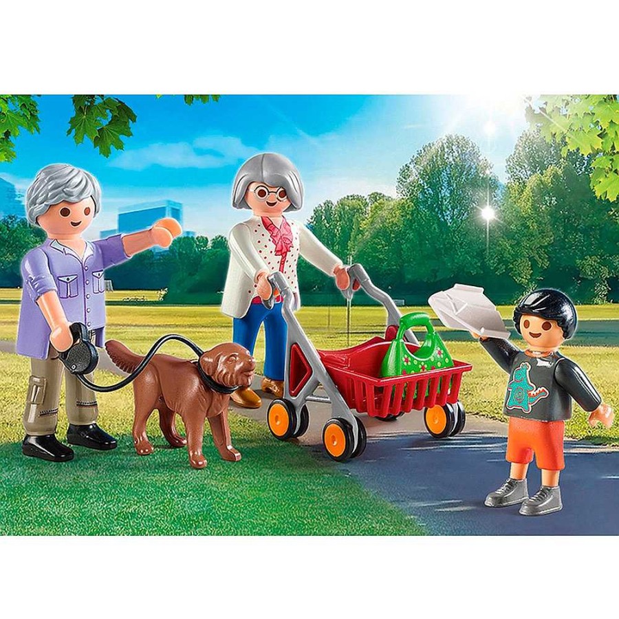 Juguetes Playmobil Playmobil | Playmobil City Life Abuelos Y Nieto